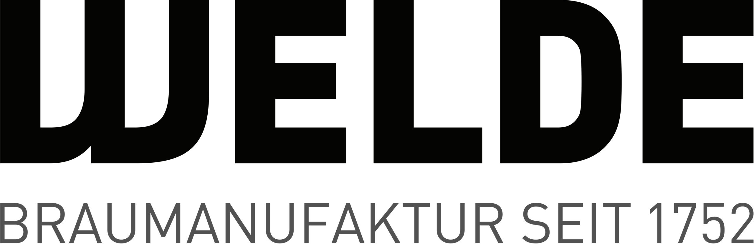 Logo Welde Braumanufaktur